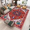 European Retro  Large Carpet for Living Room Luxury Decoration Rug Non-slip Bedroom Cloakroom Washable Soft Mat