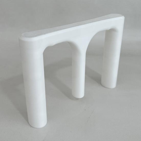 Керамический шарооткрыватель Многоразовый инструмент для керамического искусства Трезубец Керамическая основа Направляющая для дна Инструмент для придания формы глине для энтузиастов керамики