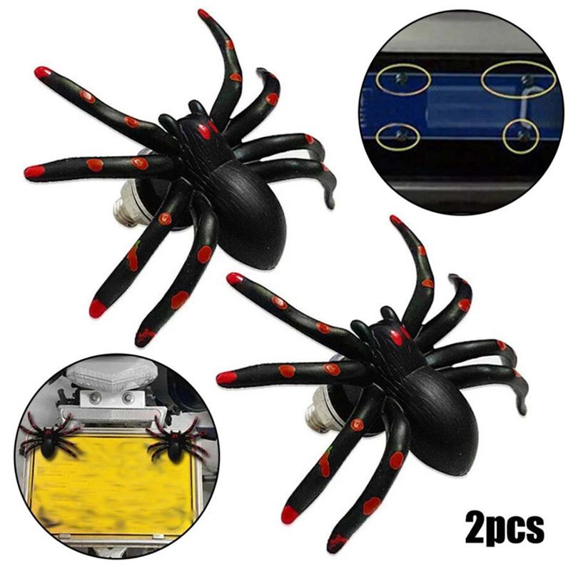 2 шт. 6 мм Универсальная мотоциклетная накладка-паук Рамка номерного знака Болты Винты Колпачки Для большинства мотоциклов M6 Крепежные винты Аксессуары