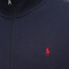 Polo Ralph Lauren однотонная куртка с вышитым пони на молнии с длинным рукавом мужские куртки синего цвета 710881509-002
