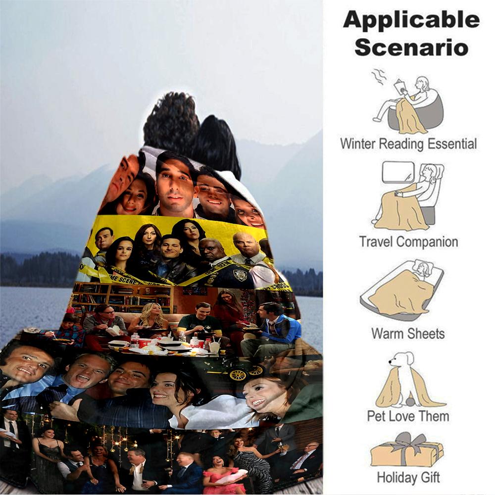 Friends Decade Laughter Blanket Soft Throw Blanket For Home Bedroom Bed Sofa Travel Office Solid Christmas Blanket