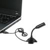 Настольный USB-микрофон Black Web, регулируемый на 360 градусовНастольный USB-микрофон для компьютера