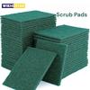 20PCS Scrub Pads Household Kitchen Oil Removal Dishwashing Pot Pads Scratch Free Multipurpose Reusable Cleaning Dishrag