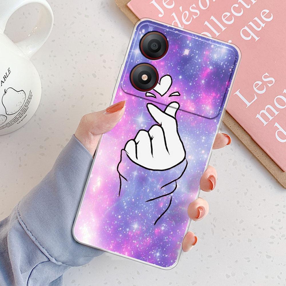 For ZTE Blade A34 Case For ZTE Blade A54 Cover Fashion Clear Protect Soft Silicone Phone Cases For ZTE Blade A34 A54 Coque Funda
