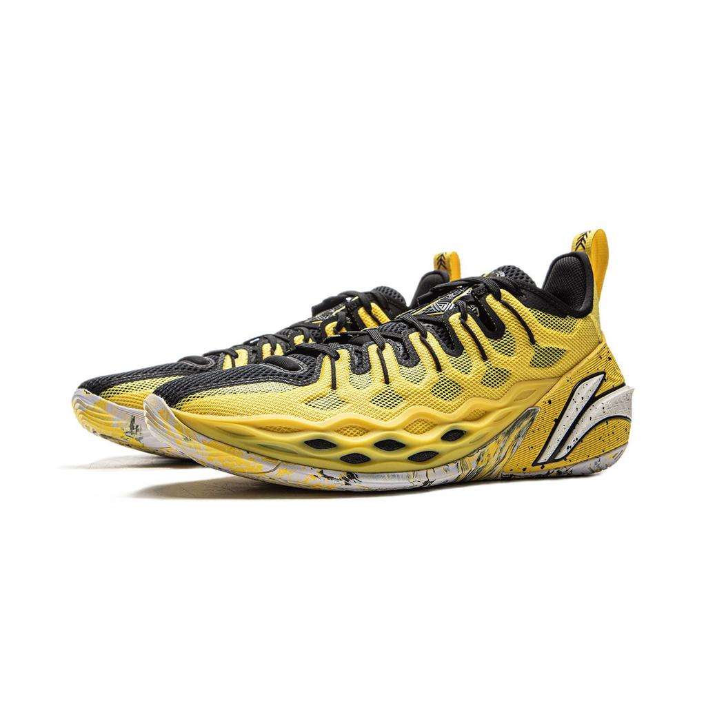 Баскетбольные кроссовки Li Ning Buckets Мужские Желто-черные ABAV023-5