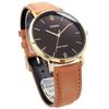 Casio Quartz Watch Gold X Tan Leather Band Overseas Model [Casio] Men's MTP-VT01GL-5B [Item]