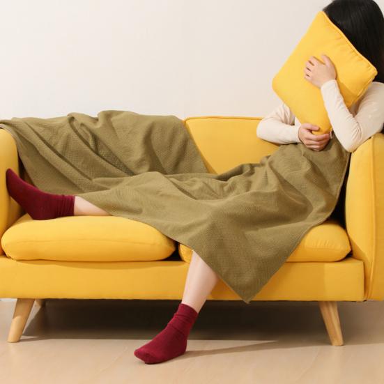 USB-Powered Heated Shawl Blanket Bag 2-in-1 Electric Heating Scarf Blanket Wireless Heated Poncho Foldable Electric Blanket