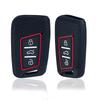 Для Vw Taos Tiguan Atheon Rline Polo Passat B8 Для Skoda Kodiaq Octavia Fabia Karoq Seat Ateca Силиконовый Чехол-Крышка для Автомобильного Ключа