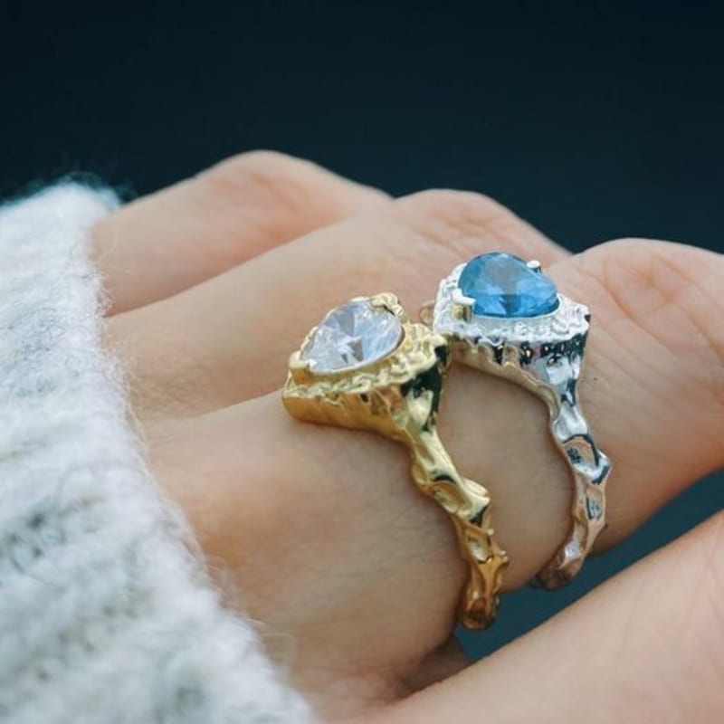 ireheri Germany Liebe Liebe 03 Gold Ring