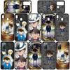Чехол для iPhone 17 16 15 Xiaomi Poco Redmi Note 14 13 12 11 Pro Max 9 16e Samsung Galaxy S25 S24 S23 OPPO Huawei Мультяшный Детектив Конан Чехол для телефона