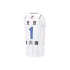 Баскетбольная майка Li Ning Cba Series Professional с цифровым принтом в полоску, быстросохнущая, 23-24 сезона, Beijing Team Edition, мужские майки AAYTA79-1