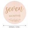 Wooden Double Sided Photo Prop Pregnancy Growth Announcement Cards  Baby Stuff