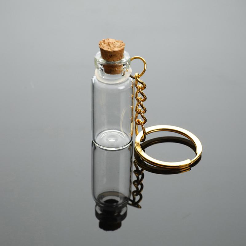 1/5 шт. Прозрачные мини-бутылочки из стекла с пробкой, декоративные баночки для записок и пожеланий, милые контейнеры для подарков, 2 мл
