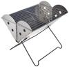 Uco Outdoor Camping Fire Stand Flat Pack Grill L с чехлом для хранения, японский 27186 [Подлинный продукт]