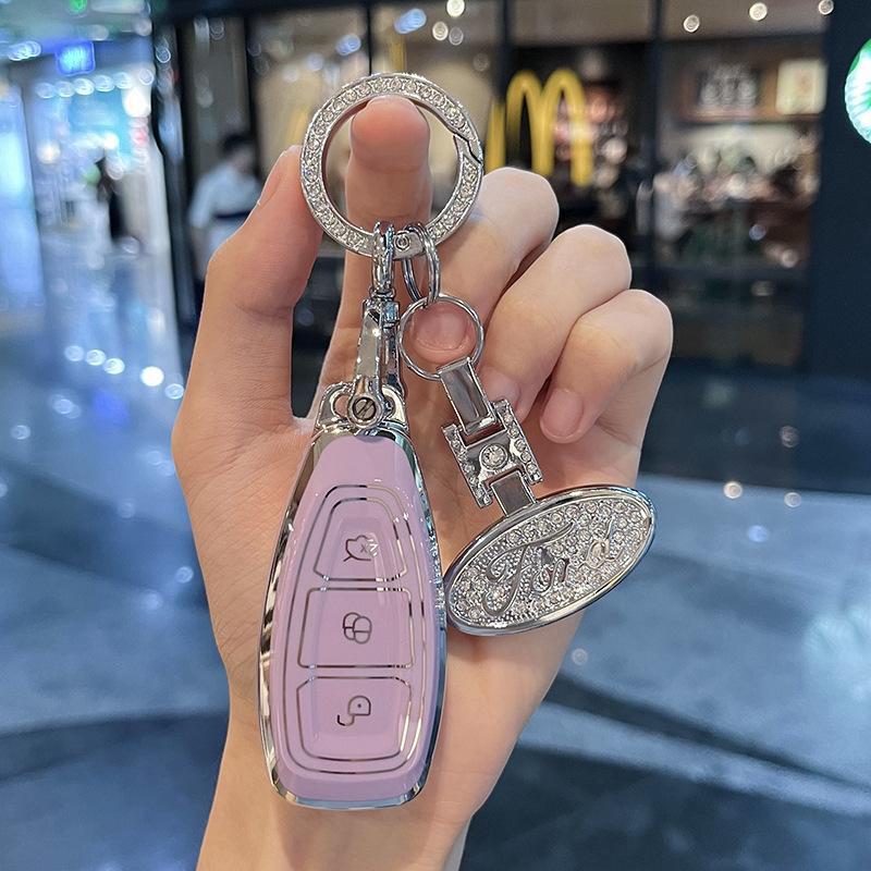 Key Cover Car Shell Buckle for Ford Focus Mondeo Kuga Bo Rui Territory - Fits Multiple Models