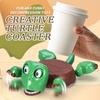 New Fun Coaster Turtle Cup Pad Tea Coffee Mug Drinks Holder Tableware Decorative Plastics Ornament Home Decor