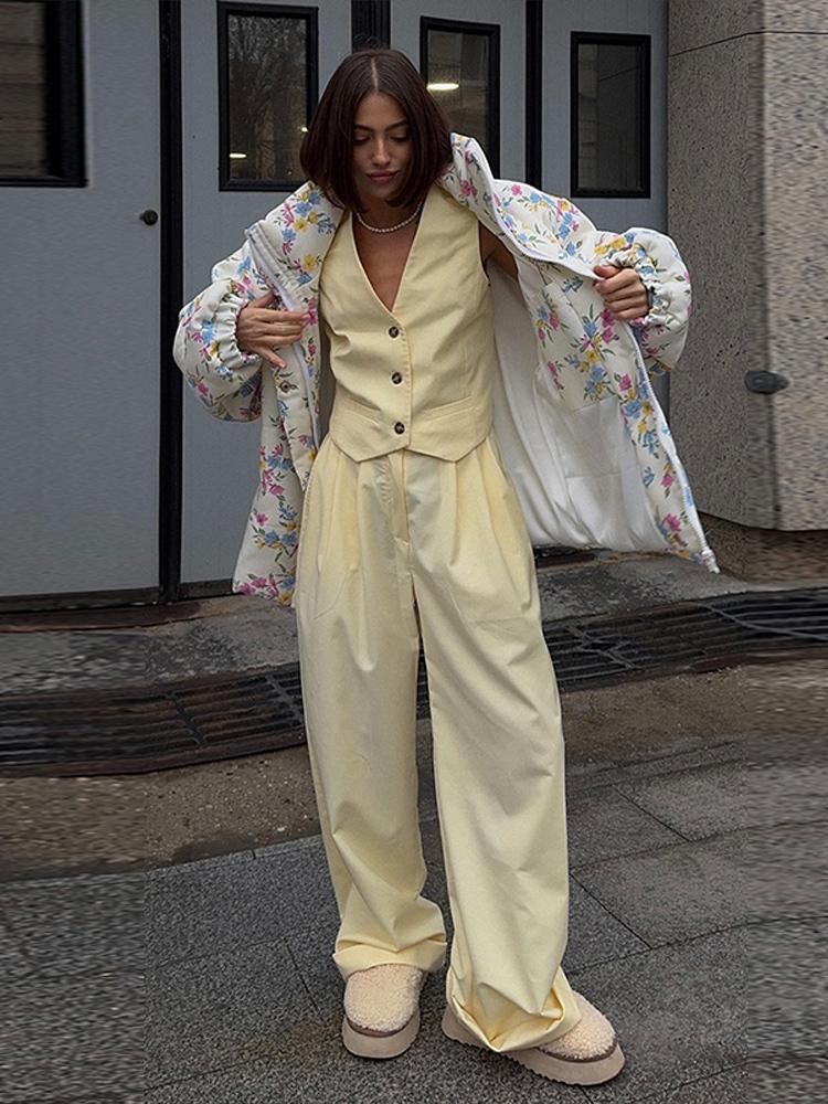 Женская теплая куртка с хлопковым наполнителем Женская тонкая пуховая куртка Женская куртка с лацканами на молнии с принтом модный стиль осень и зима