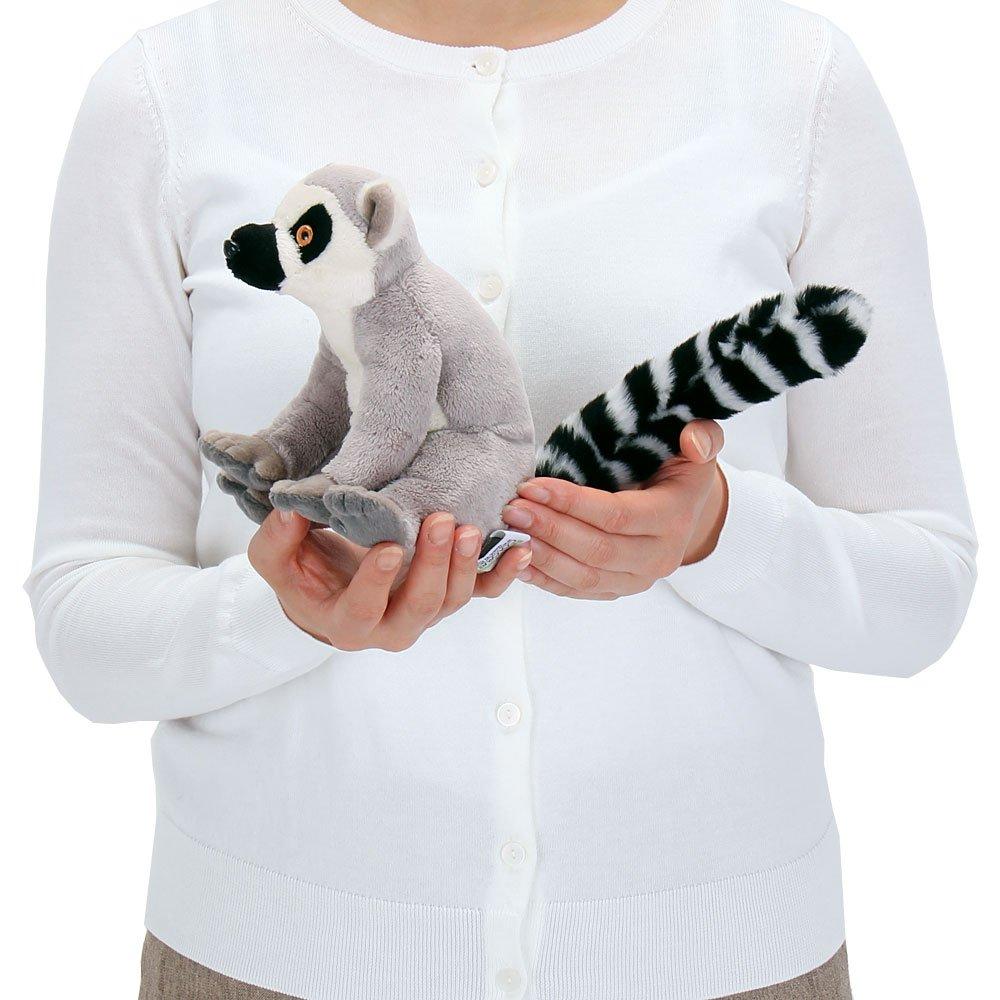 Каролата Лемур Плюшевая игрушка Реалистичная игрушка животное Кукла Подарок Подарок на день рождения Рождественский подарок Кольцехвостый (Сидячая серия/Мягкое касание) (Дважды проверено) /