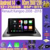 Android 14 2 Din автомобильное радио для Renault Kangoo 2008 -2018 мультимедийный видеоплеер навигация GPS стерео головное устройство WIFI 4G