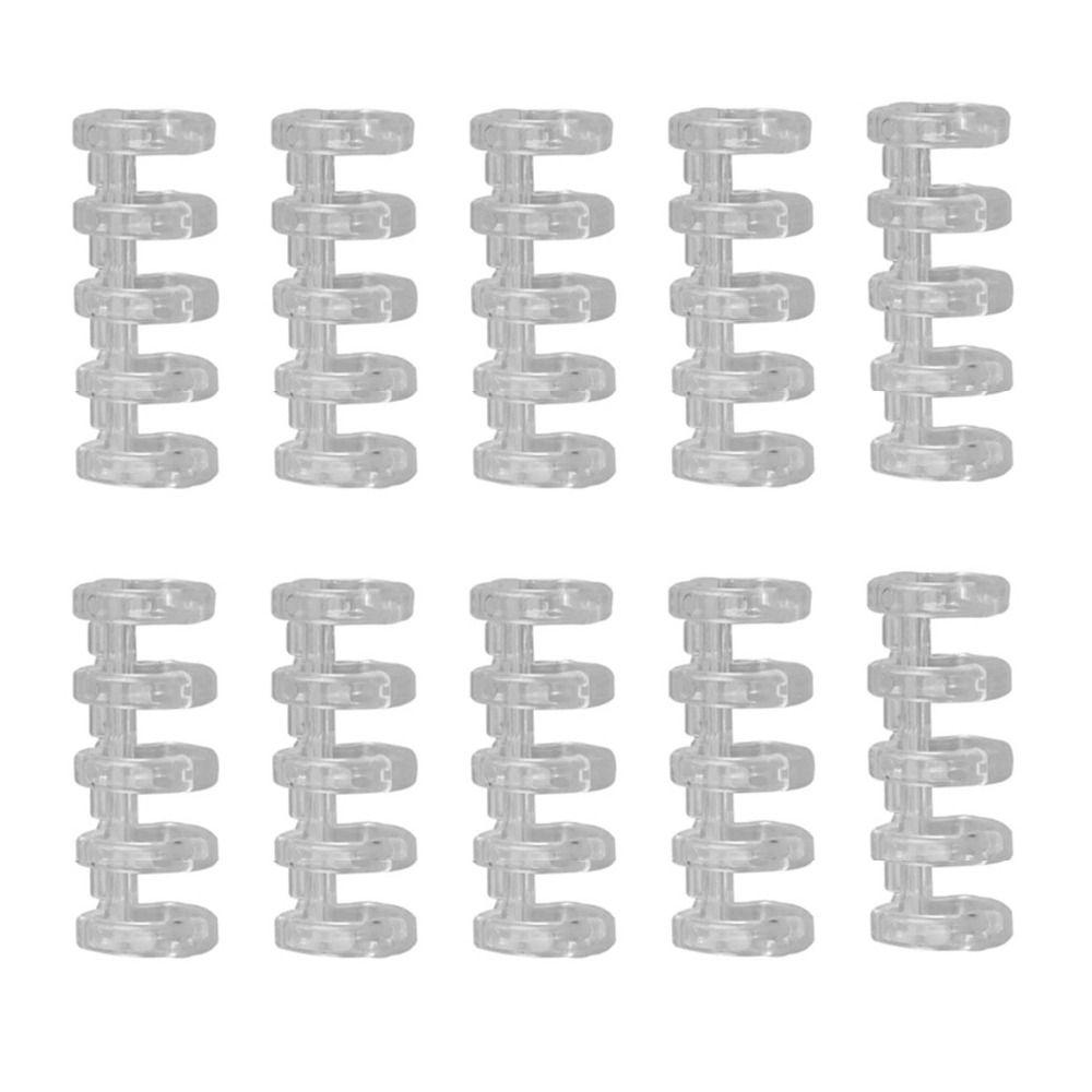 10 шт. А4 А5 А6 Кольца для блокнота, гребни для переплета для скрапбукинга, фотоальбома