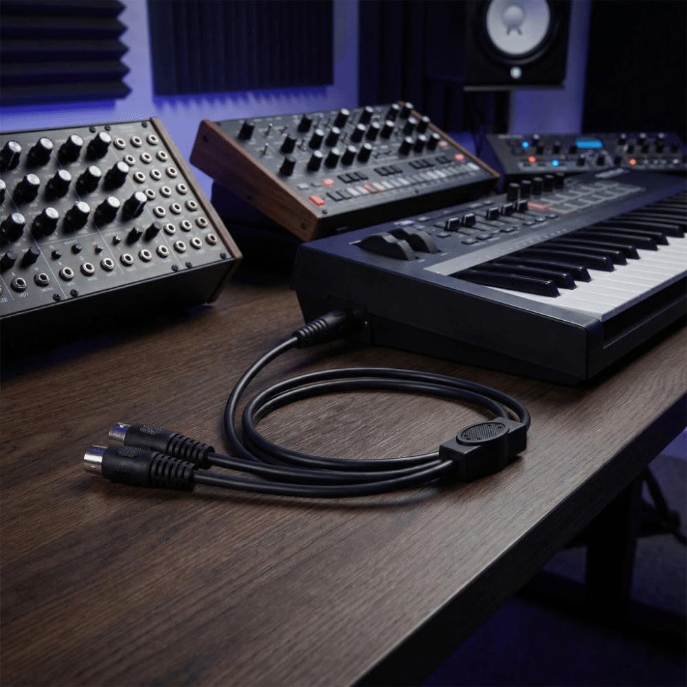 Plug and Play Sound Connecting Cable Flexible DIN 5 Pin Y Splitter Studios