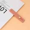 Mobile Phone Push-pull Ring Buckle Holder, Expandable and Simple Adhesive Solid Color Silicone Wristband Holder, Anti Drop