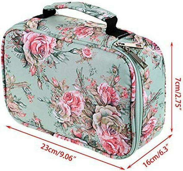 Водонепроницаемый пенал для карандашей 72 цветов - 120 отверстий, большая вместимость, со съемными секциями для рисования и канцелярских принадлежностей