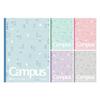 Kokuyo Campus Limited Edition Dotted Palette Notebook, B5, A-Ruled, Tree, 5-Color Pack, No. 3CATN-L32X5