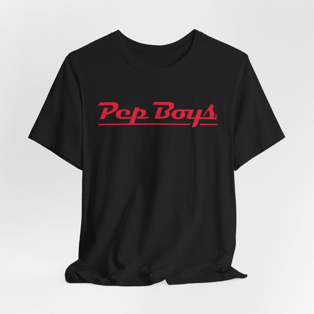 Pep Boys Automotive Service Logo Unisex T-Shirt Black Navy S-5XL