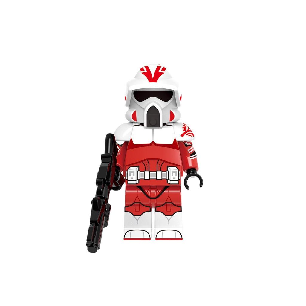 Movie Star Wars Scout Commander Lightning Squadron Action Figure Building Blocks Bags G0127 Educational Toy Set