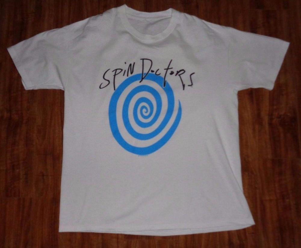 NEW Spin Doctors White Spin Logo Unisex All Size T-Shirt Unisex T-Shirt