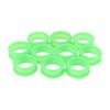 10Pcs Professional Barber Hair Shears Scissors Finger Rings Grips Inserts Soft Silicone Ring For Salon Barbers
