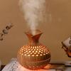 300ml Wood Grain Humidifier USB Aroma Diffuser Atomizer Household Humidifier Hydrating Instrument Desktop 2 Colors Humidifier