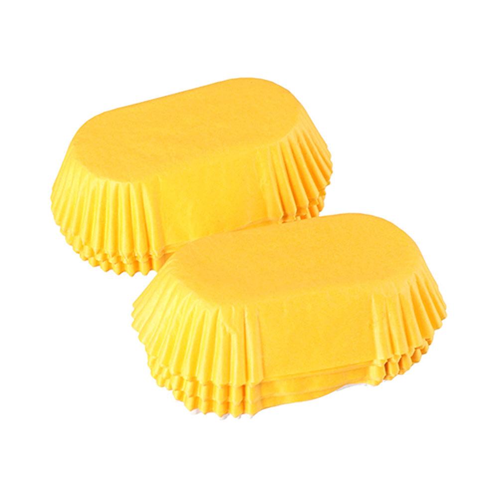 Антипригарная форма для выпечки, маслостойкая бумага, овальные вкладыши для кексов, кухонные принадлежности, инструменты для выпечки, вкладыши для маффинов