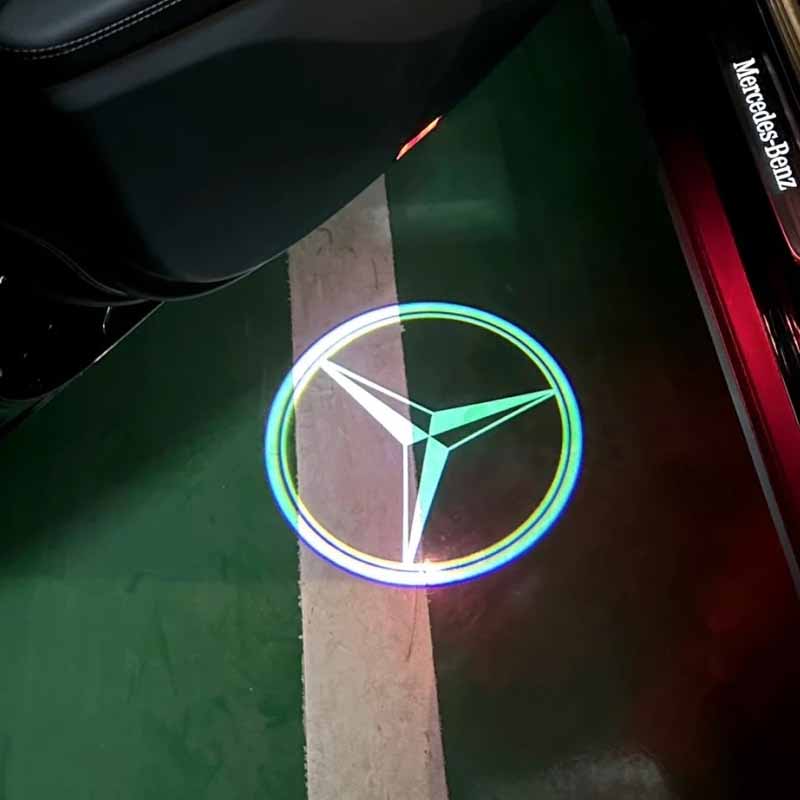 Горячая Распродажа Светодиодная Подсветка Логотипа Двери Автомобиля Приветственная Подсветка Аксессуары Для Mercedes Benz W212 W213 W166 W167 W176 W177 W246 W205 GLC C253 X253