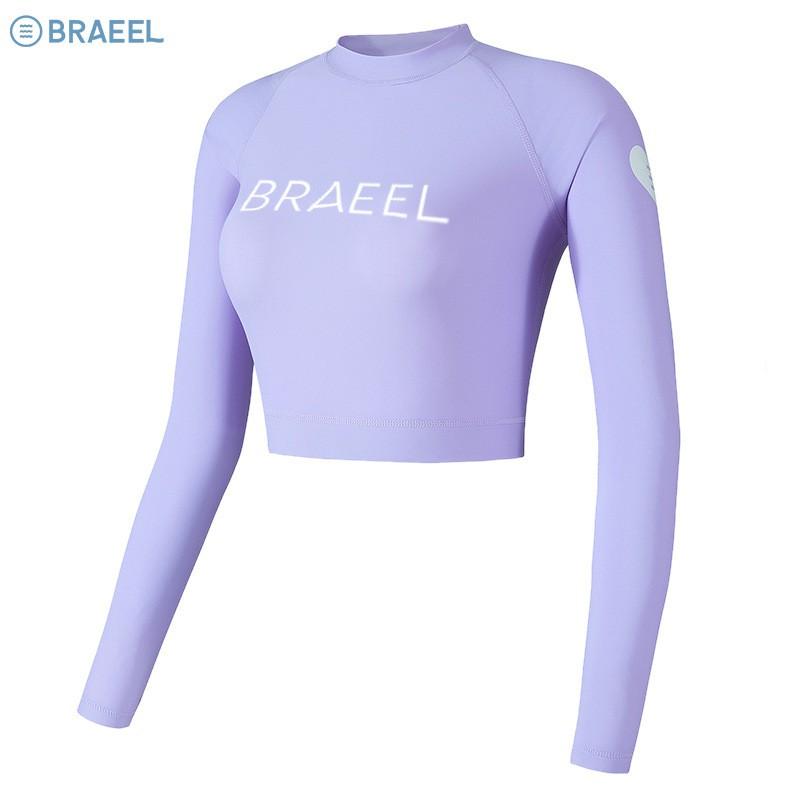 Womens UV Protection Rash Guard Set Long Sleeve Top Pants Surfing Snorkeling Diving Swimming