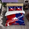 LOSC Lille FC Themed Bedding 3Pcs Duvet Cover Set Decorative Bed Linen For Teen Room Home Decoration