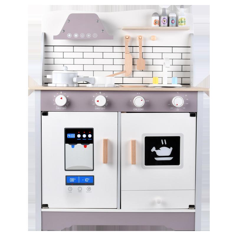 Детская деревянная вытяжка Кухонные игрушки Мальчики и девочки Готовка и игра Домашние игрушки для раннего детства Детсадовские игрушки