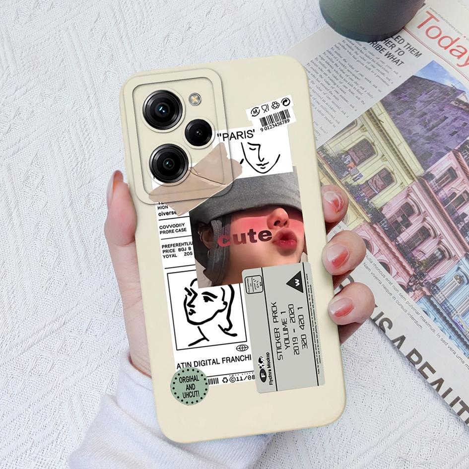 Чехол для телефона Xiaomi Poco C40 C55 M3 M4 Pro X3 X4 X5 Pro, мягкий жидкий силикон, матовый чехол с защитой от падения, защита камеры для мальчиков и девочек, бампер для Xiaomi Poco