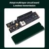 Переходник NGFF M.2 на PCI-E 4X с питанием SATA Riser Совместимый с интерфейсами X1 X4 X8 X16 PCI-e