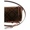 Tory Burch T Monogram All Over Print Velvet Cylinder Bag Women Shoulder Bag Sunshine-Beige 178280-231