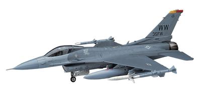 Hasegawa Истребитель ВВС США Fighting Falcon Мисава Япония Пластиковая модель PT32 1/48 F-16CJ