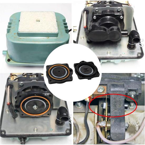 1 Комплект для ремонта Hiblow Износостойкий Прочный Легкий Высокопрочный Воздушный насос
