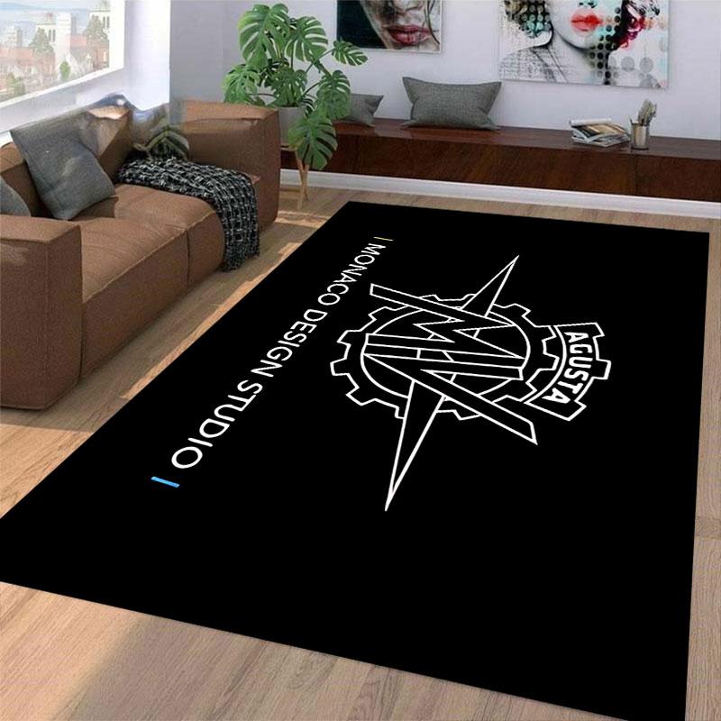 MV Agusta Monaco Carpet Design suitable as a non-slip mat for the living room or bedroom sofa