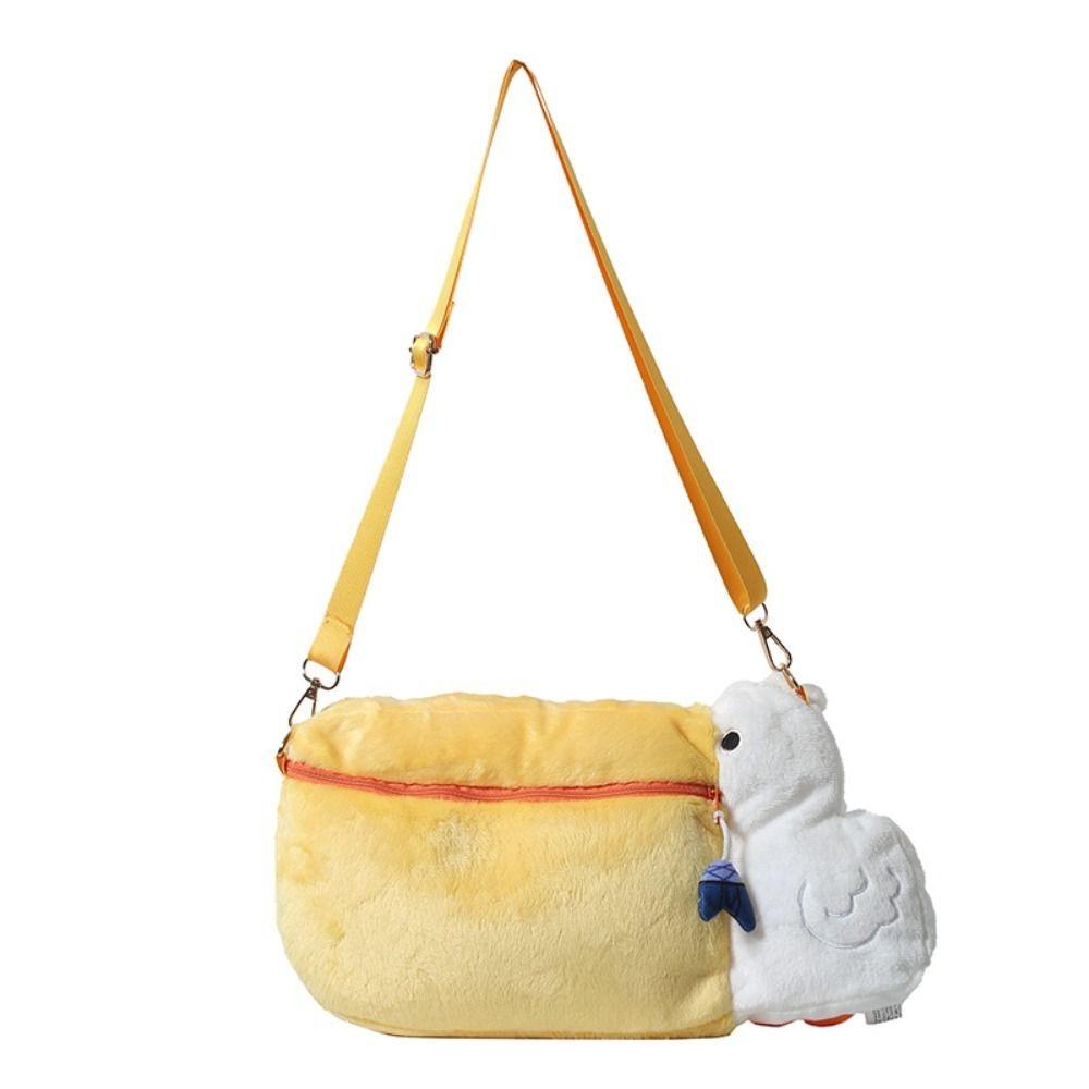 Cross Body Bag Pelican Shoulder Bag Cartoon Plush Pelican Ita Bag Big Mouth Pelican Bag Girls