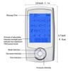 Tens Muscle Stimulator 16 Mode Electric EMS Acupuncture Body Massage Digital Therapy Slimming Machine Electro Stimulator