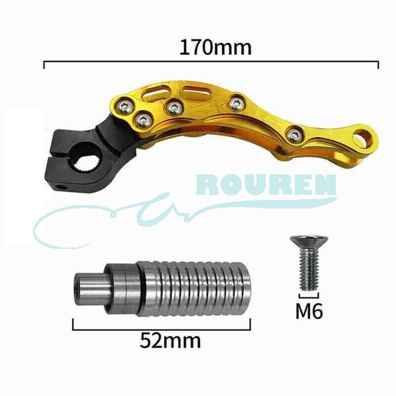 CNC Engine Gear Shift Lever Shifter Refit Starting Rod for Motorcycle ATV Dirt Pit Bike 50/110/125/150/250CC Kick Start Pedal