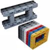 MOC Technical Parts Liftarm Modified Frame Thick 5x11 5x7 Beam 64178 64179 H-Shape Thick 3x5 14720 DIY Building Blocks Bricks