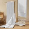 Hilton Five-Star Pure Cotton Absorbent White Bath Towel for SPA and Beach