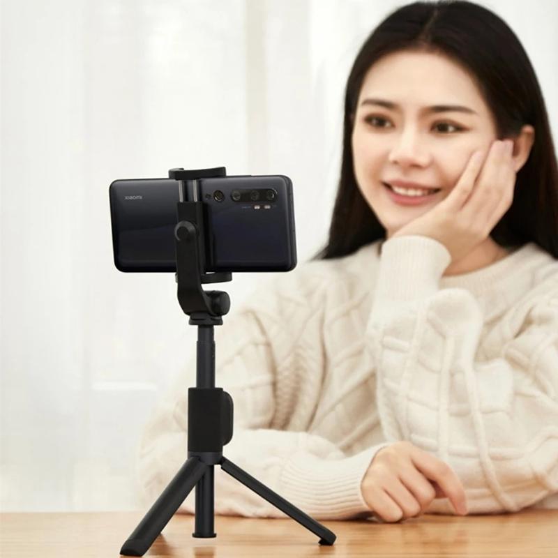 Оригинальный штатив для селфи Xiaomi Mijia Mi Zoom с дистанционным управлением Bluetooth, складной выдвижной монопод для iOS Android